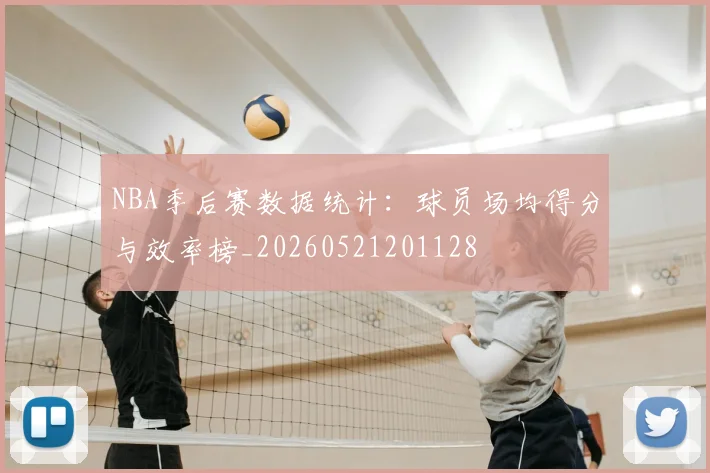 NBA季后赛数据统计：球员场均得分与效率榜_20260521201128
